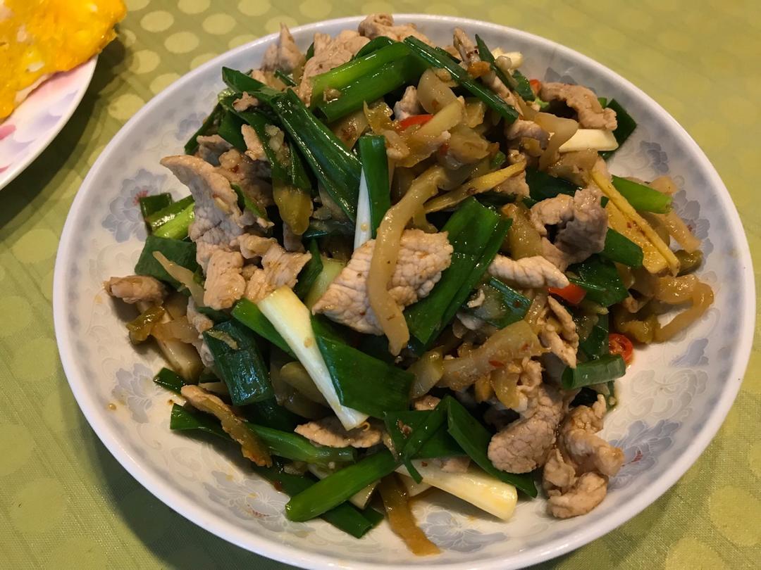 榨菜肉丝