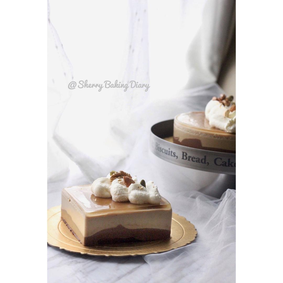 <熊谷裕子>咖啡巧克力巴伐利亚奶冻