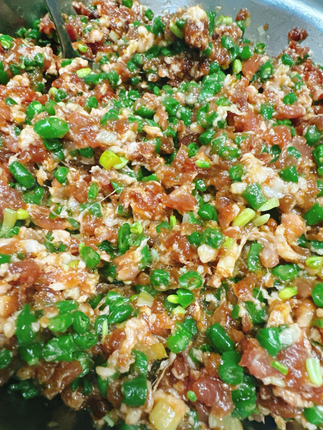 猪肉豆角馅水饺蒸饺 饺子馅