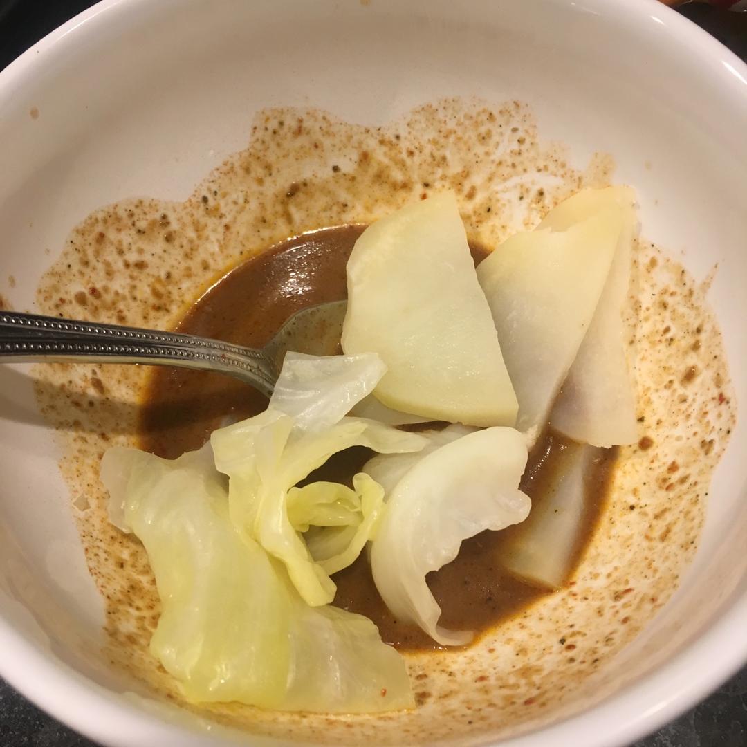 【小学门口系列】香辣土豆片夹馍