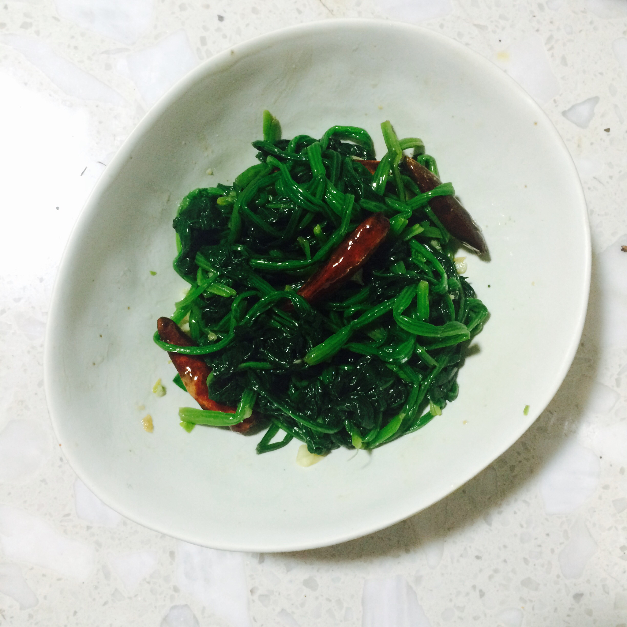 凉拌菠菜 Spinach Salad