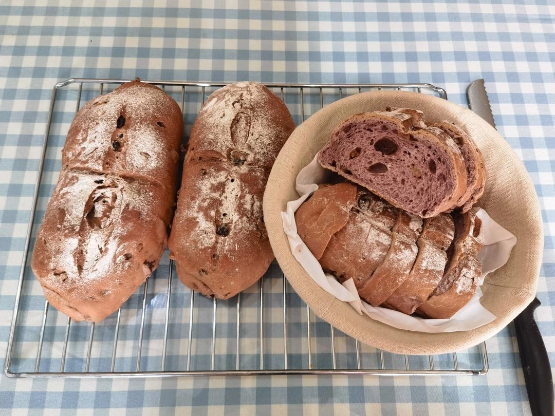 醉人的红酒果干面包