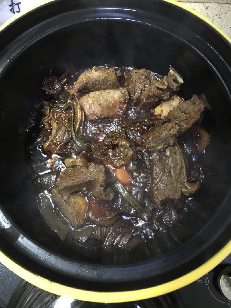 干锅孜然牛排骨