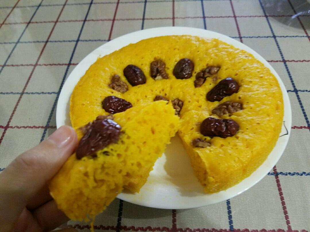 南瓜发糕