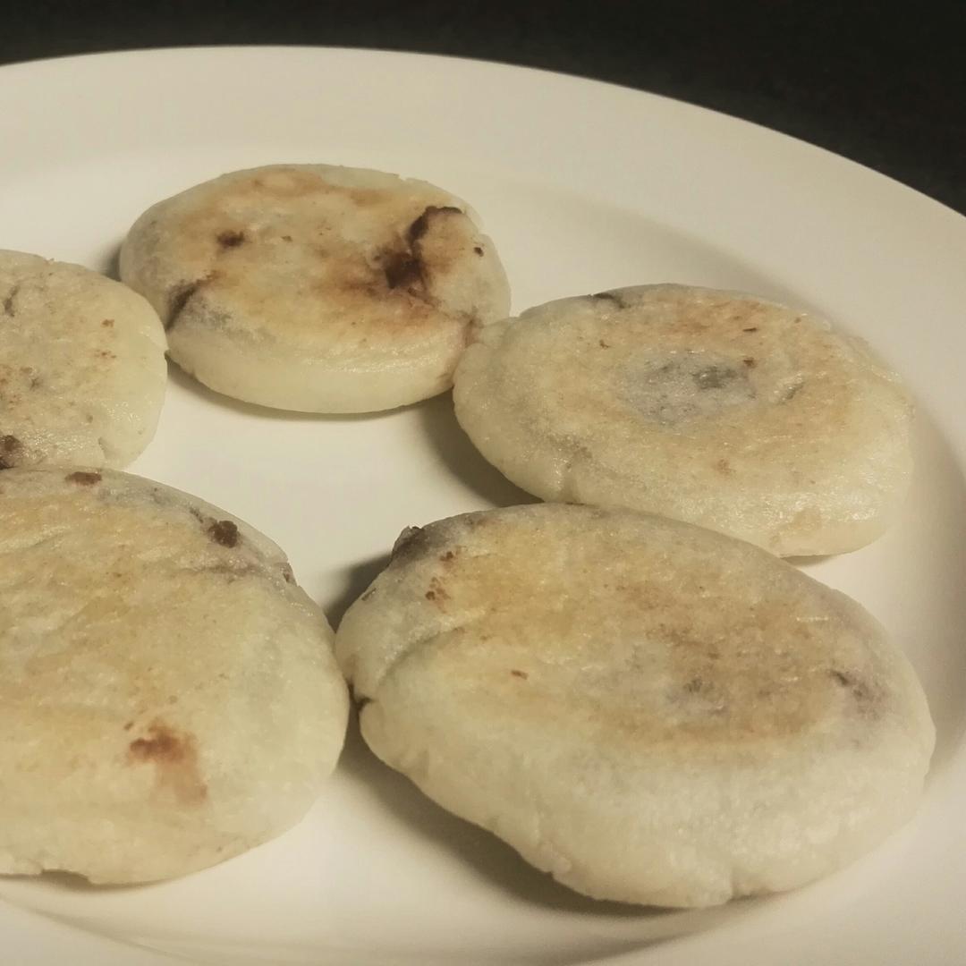 糯米红豆饼