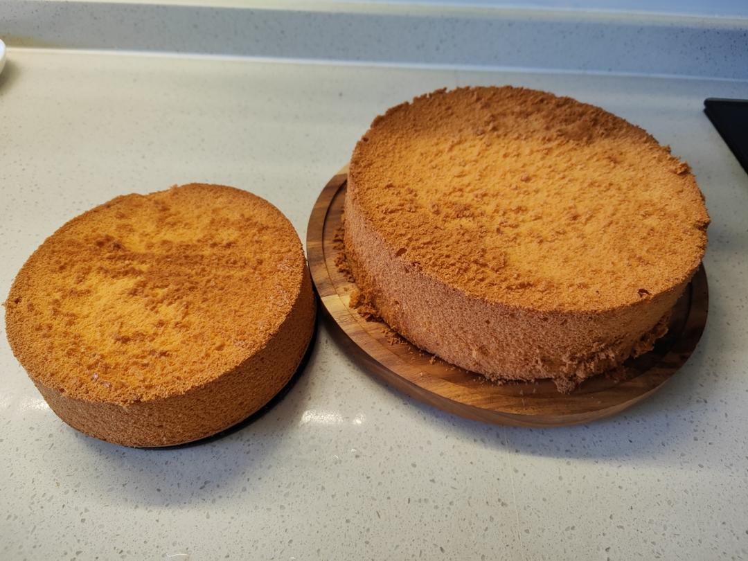 6寸，8寸，10寸戚风蛋糕配方（已更新）