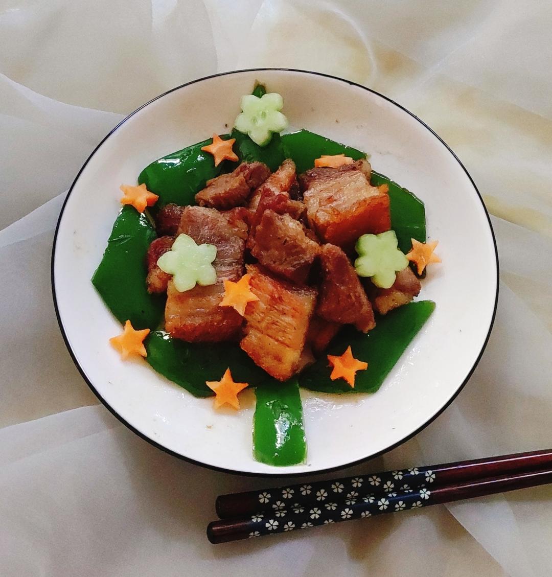香煎鸡肉时蔬圣诞树🎄