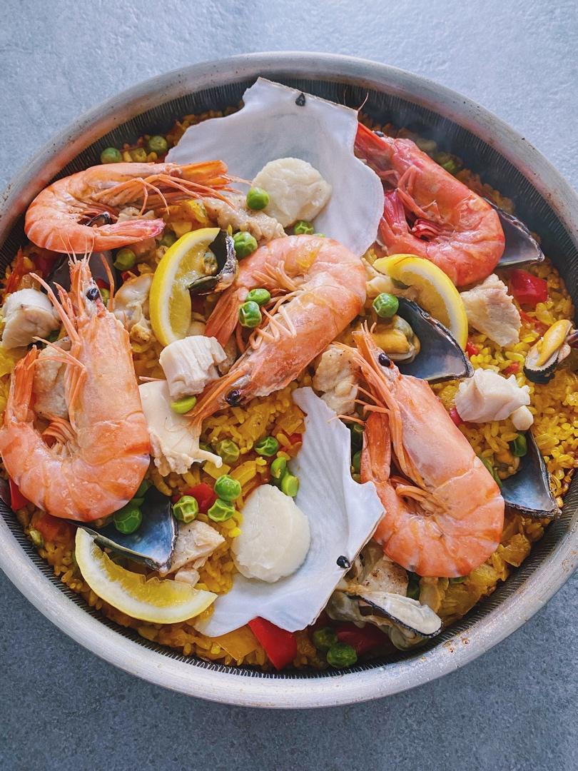 正宗paella 西班牙海鲜饭