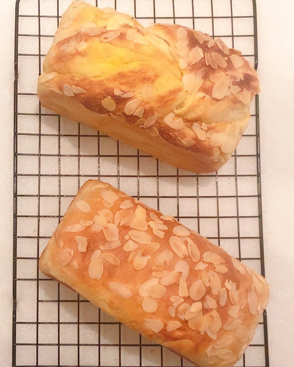 杏仁奶油吐司