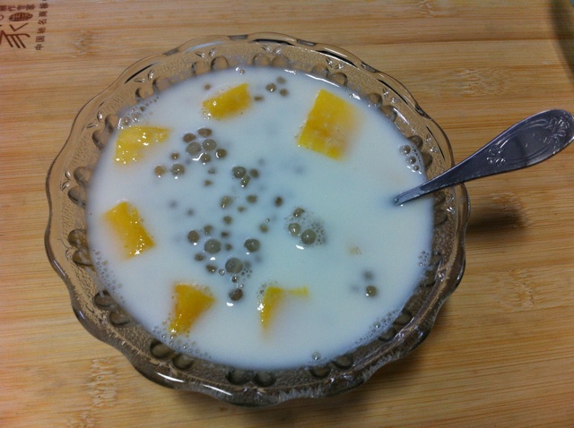 木瓜椰汁西米露