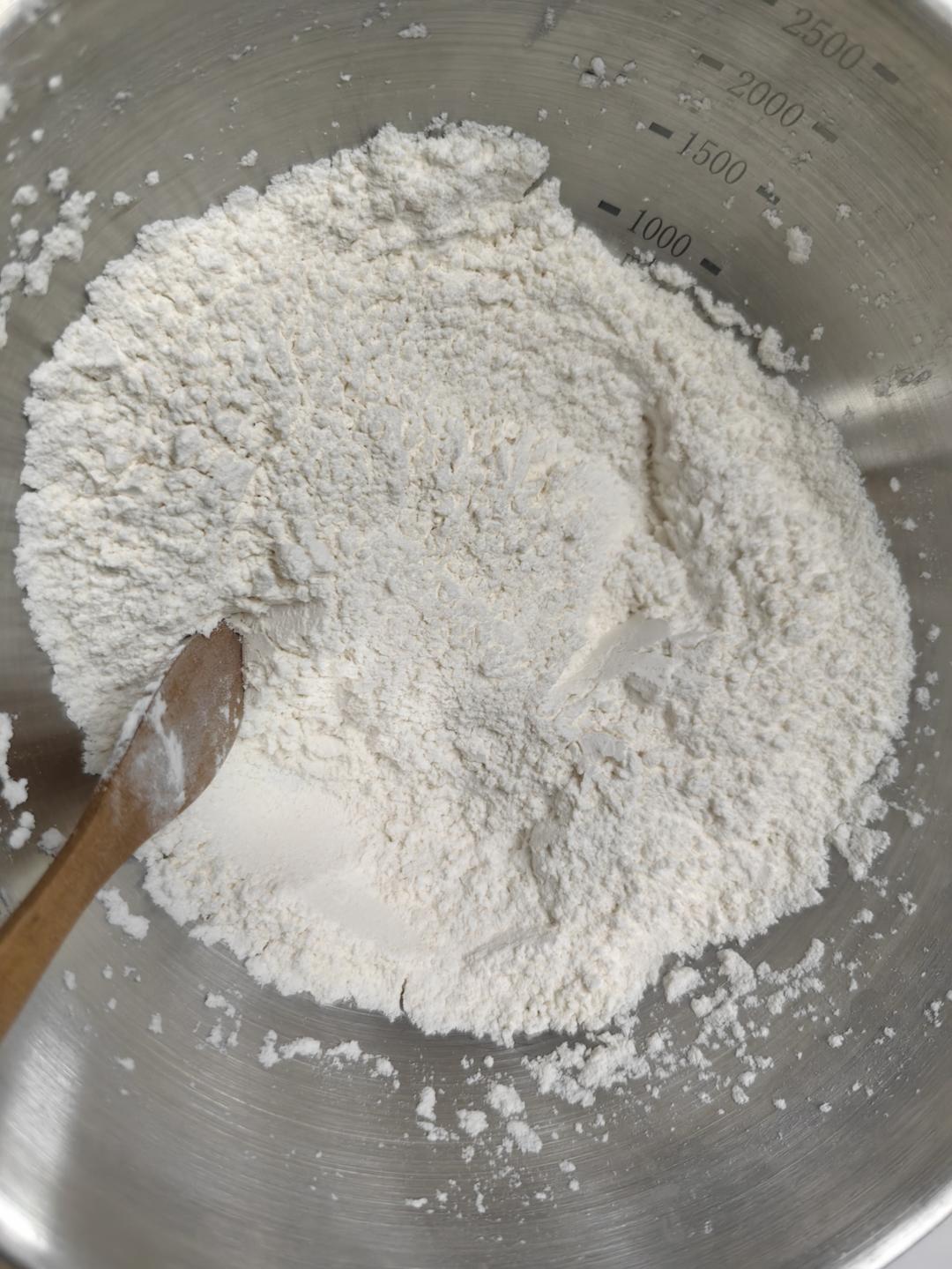 纯奶手撕吐司的做法 步骤1