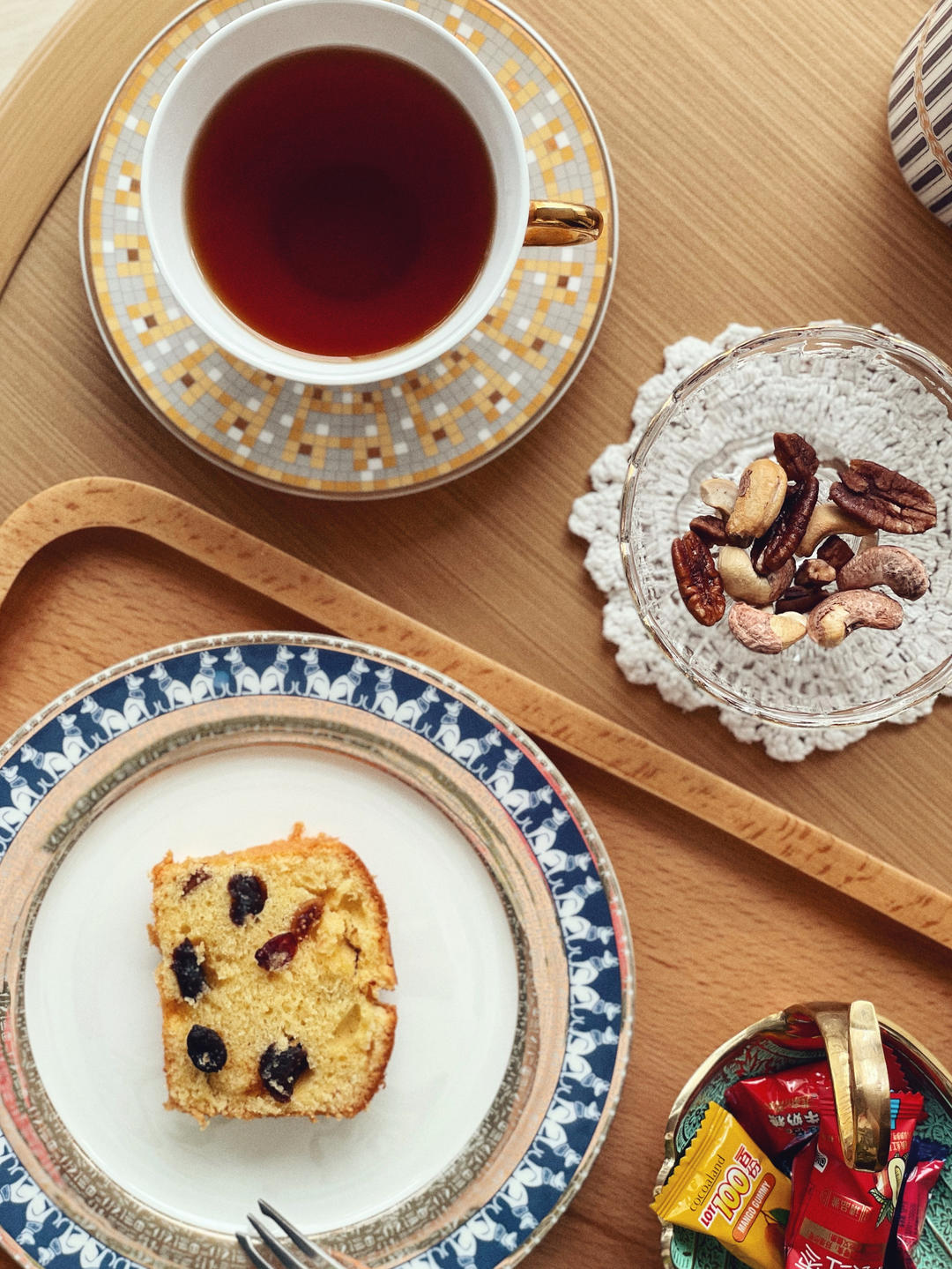 法国蓝带学院的酒渍果干蛋糕：有别于磅蛋糕的口感