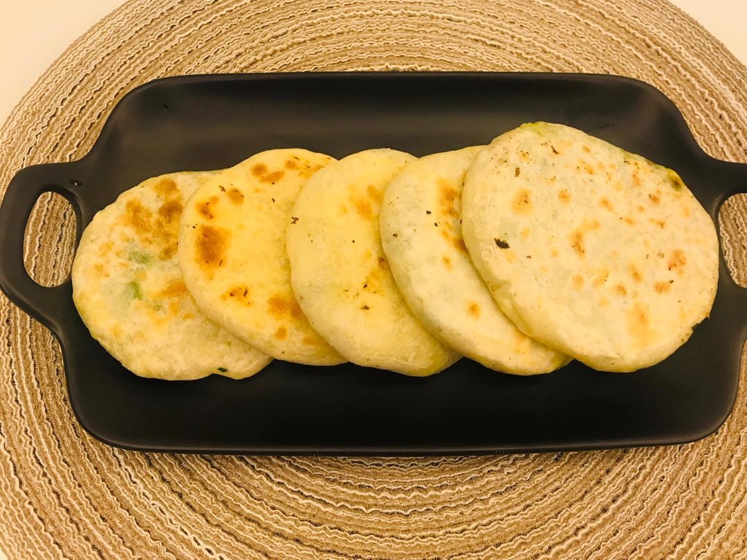 薄皮韭菜饼