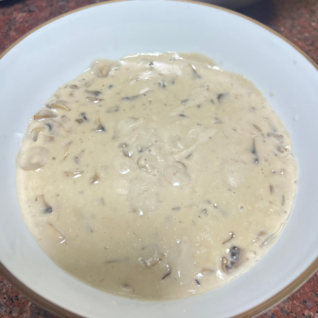 奶油蘑菇浓汤（小朋友超爱）