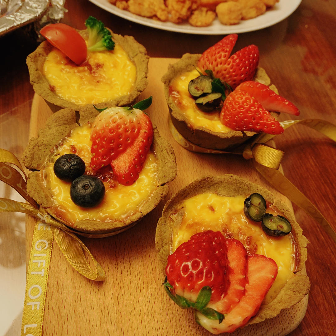 外酥里嫩🔥get火爆全网❤️抹茶德式布丁塔