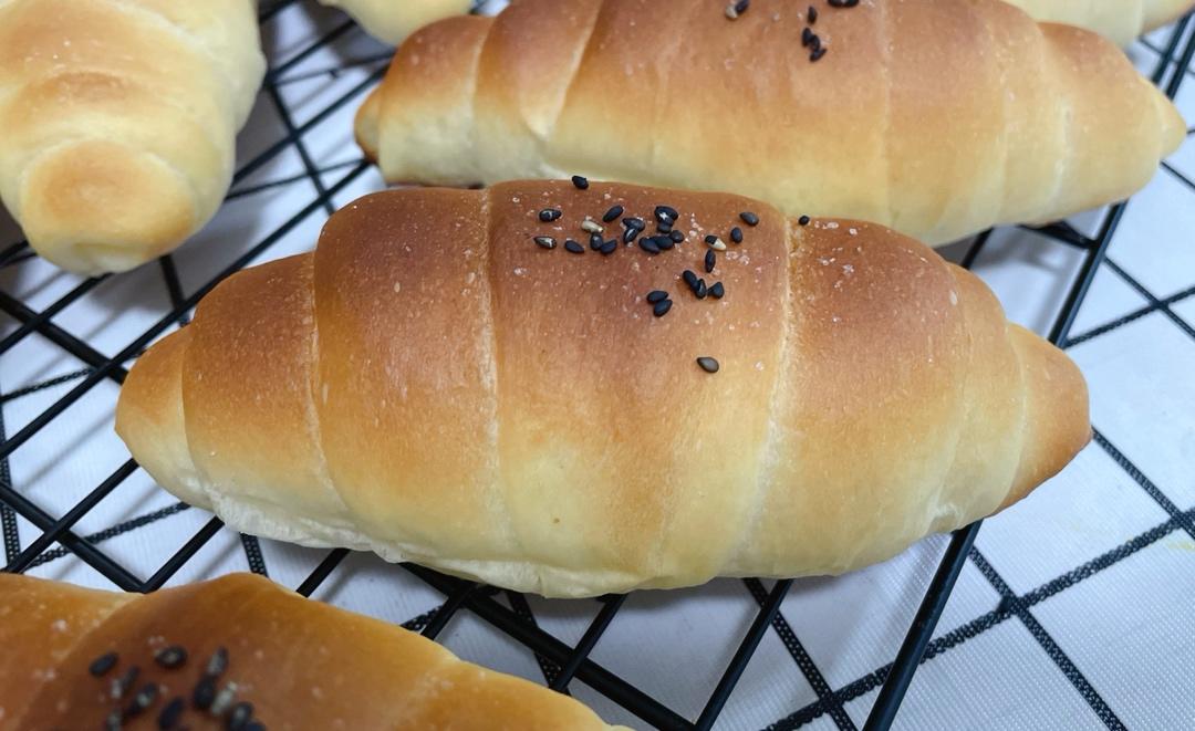 日式海盐可颂（咸可颂）-无需开酥，零失误的网红面包