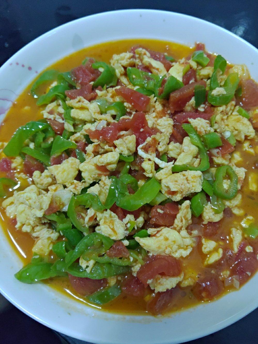 西辣蛋●西红柿辣子炒鸡蛋