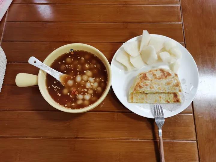 红糖糯米小圆子