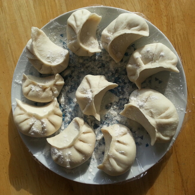 圆白菜猪肉馅饺子