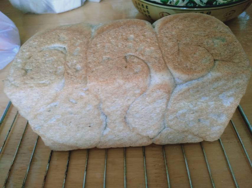 全家都爱吃的健康全麦吐司，新手也能做