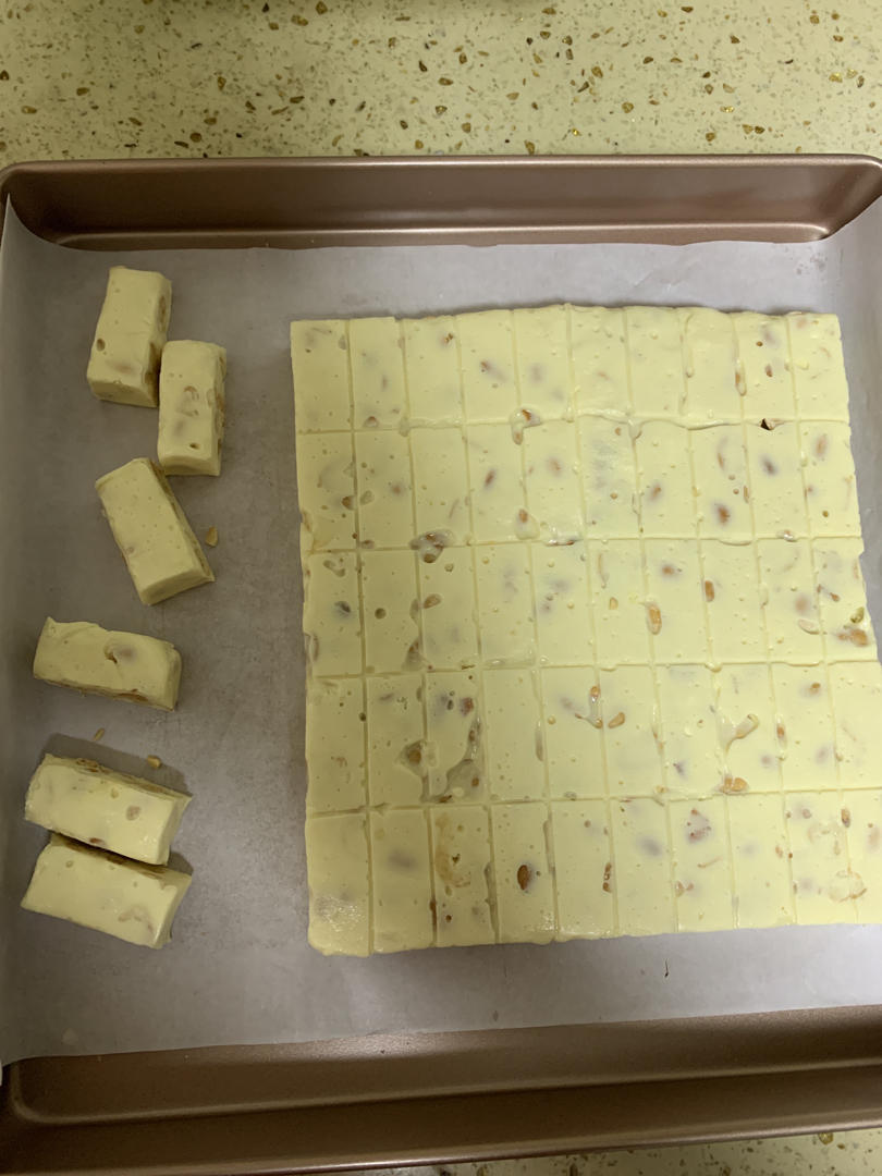 超简单【棉花糖版牛轧糖】
