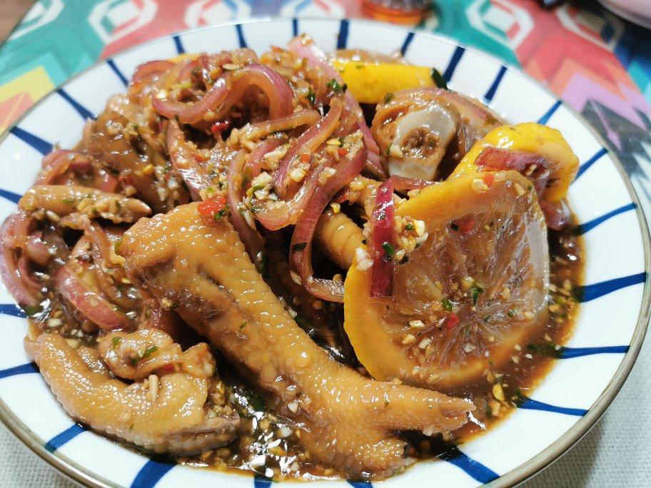 【柠檬酸辣鸡爪】自制超级无敌美味的网红鸡爪