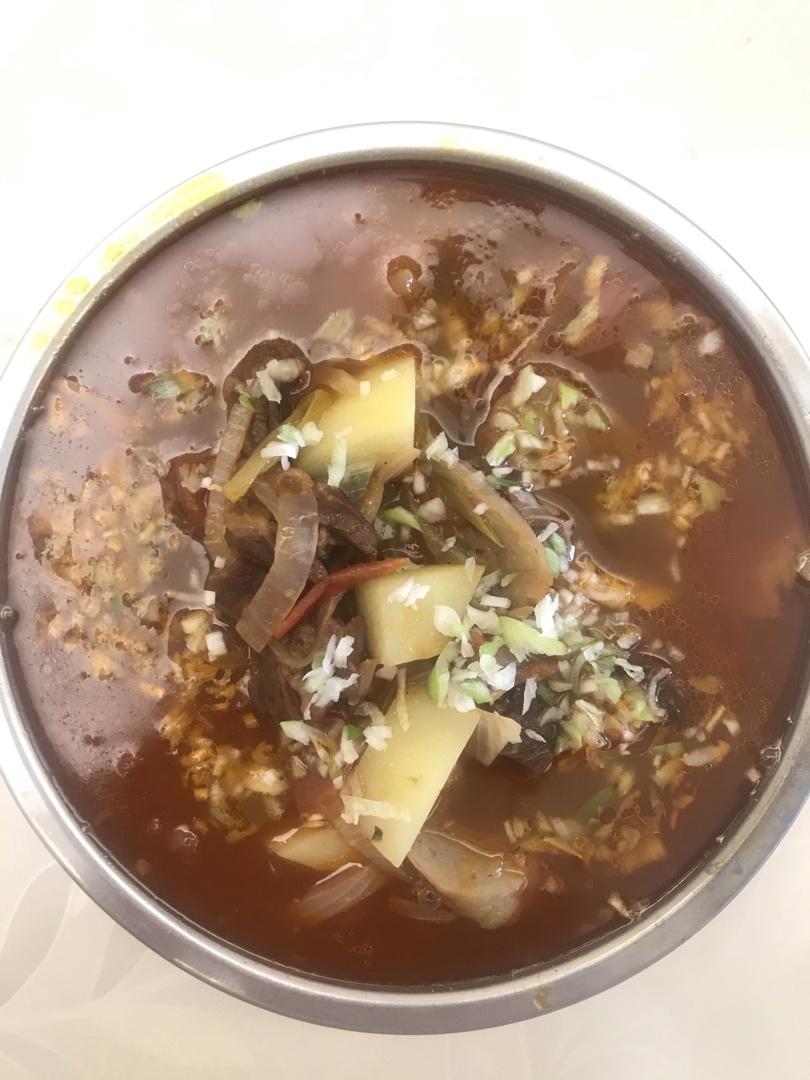 土豆炖牛肉