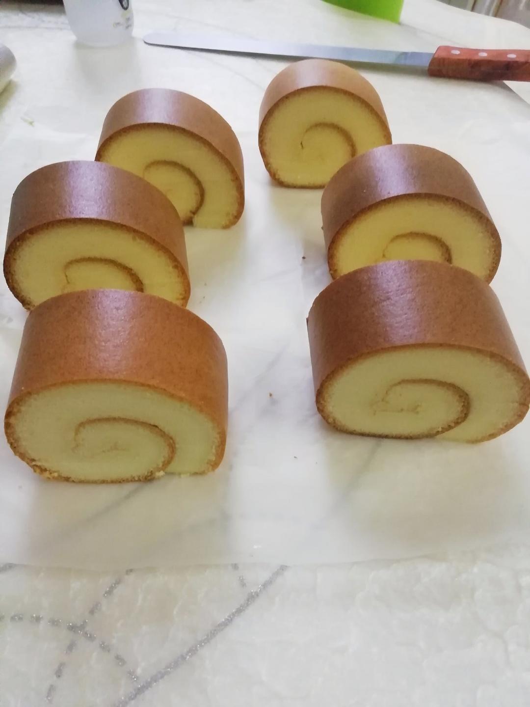 原味蛋糕卷