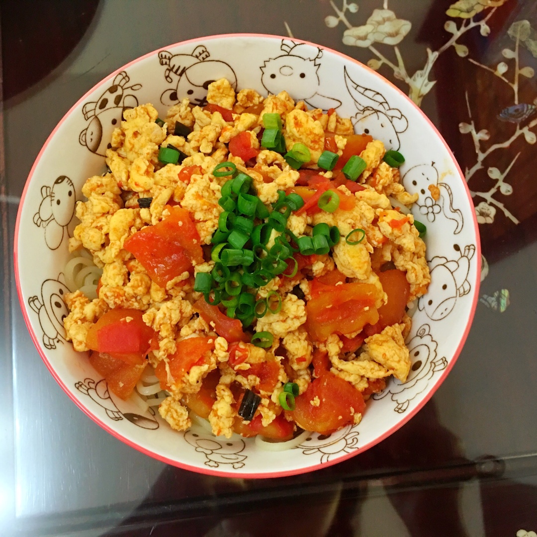 西红柿鸡蛋打卤面