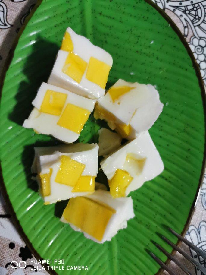 草莓芒果椰奶冻
