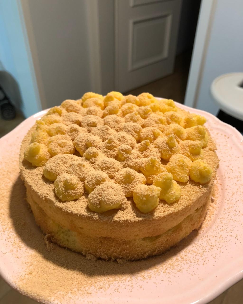 日式豆乳盒子蛋糕