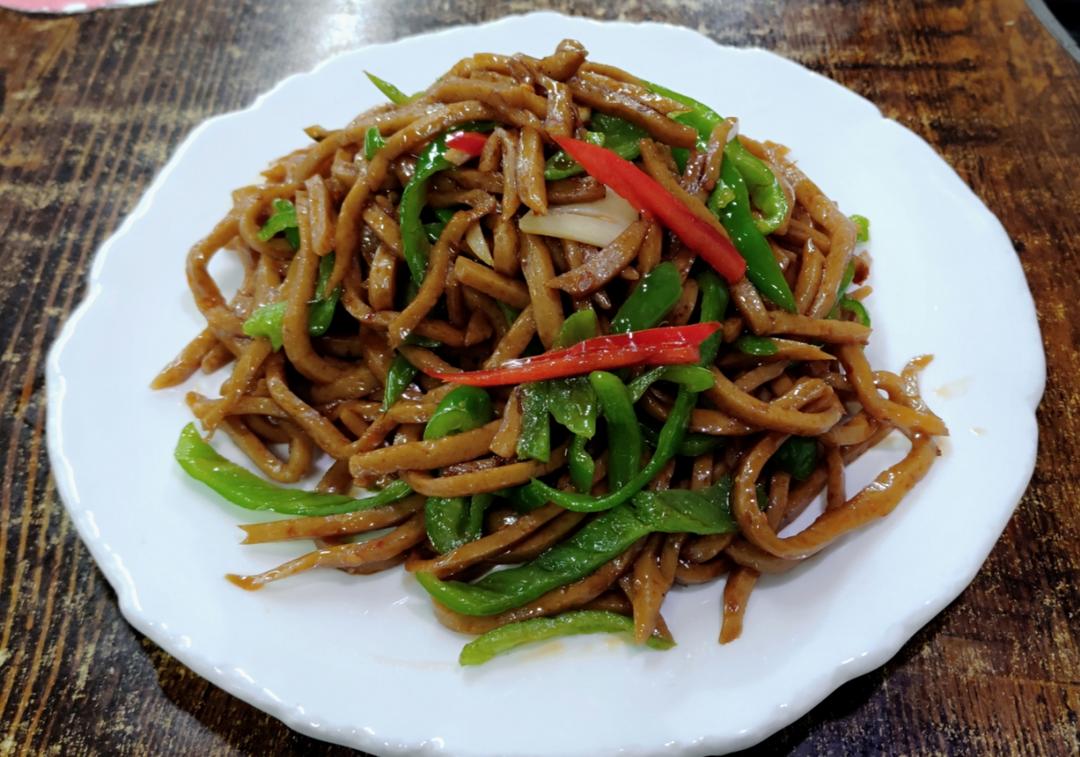 一步完成的炒豆腐丝（千曳香丝）