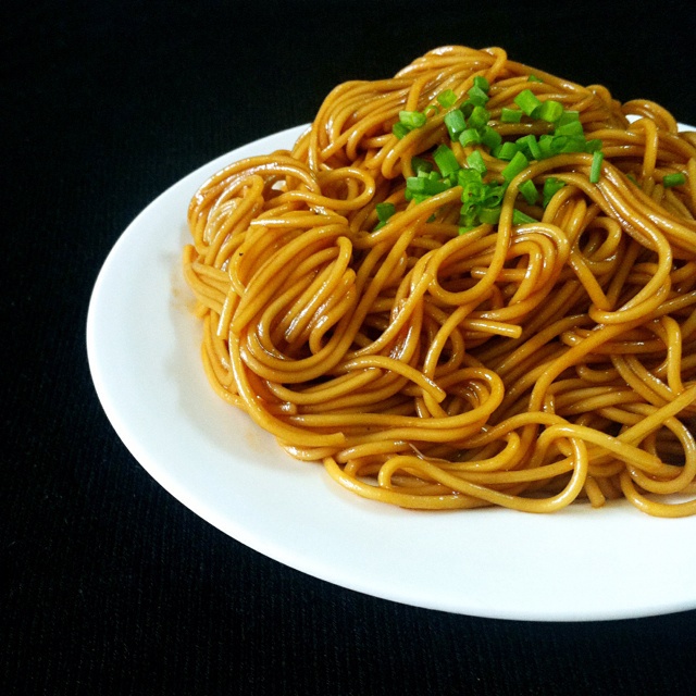 yaya的小菜碗做的本帮葱油拌面