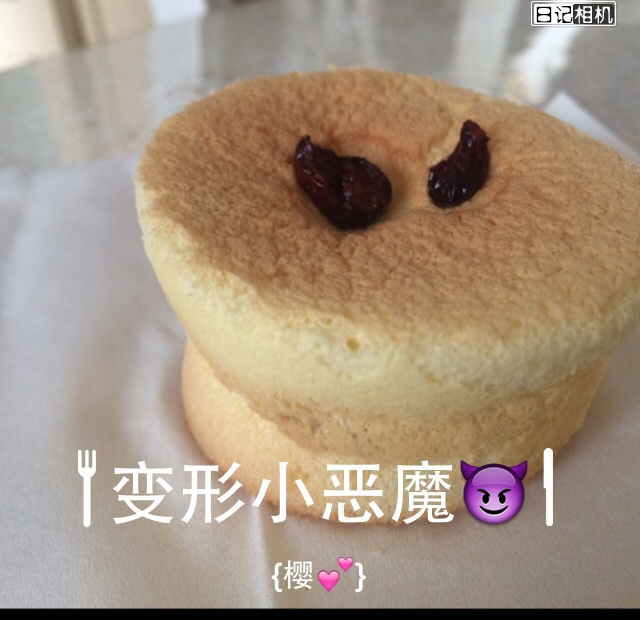 超简单完美戚风蛋糕（6寸2蛋）附打发、翻拌、脱模视频