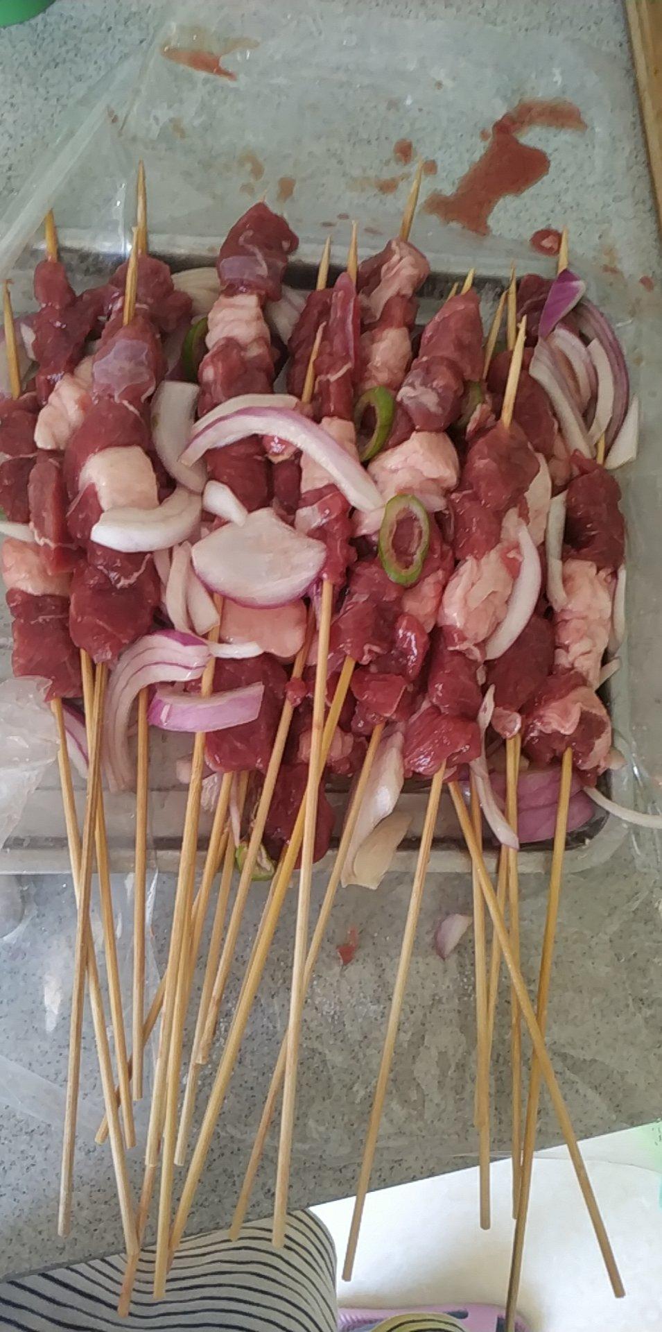 烤箱版羊肉串