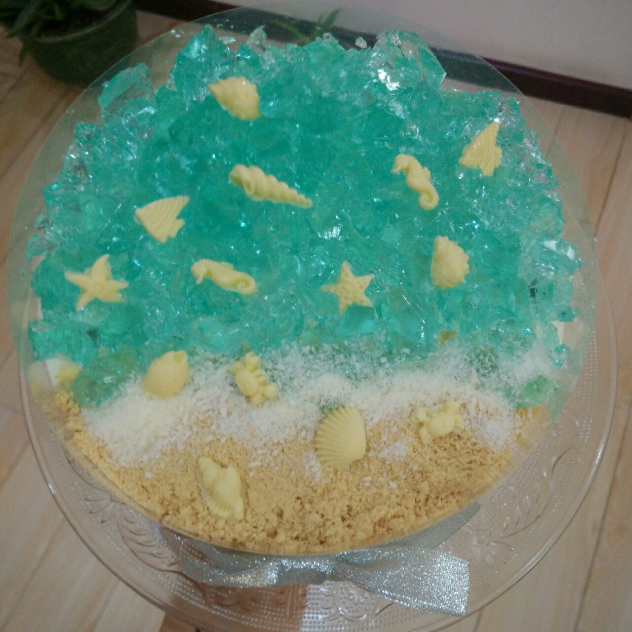 海洋酸奶慕斯蛋糕