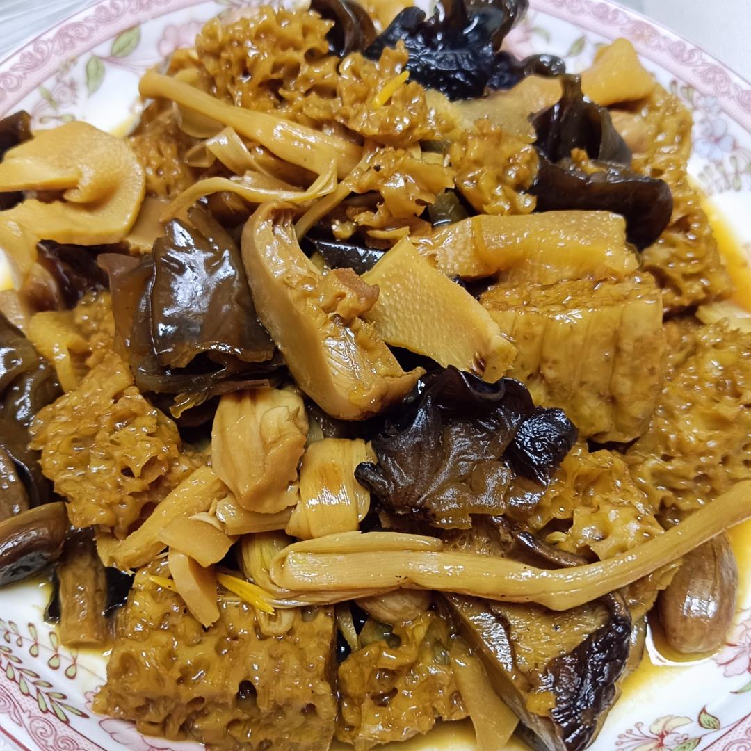 ［记录］四鲜烤麸 四喜烤麸 蜜汁烤麸 素什锦 面筋