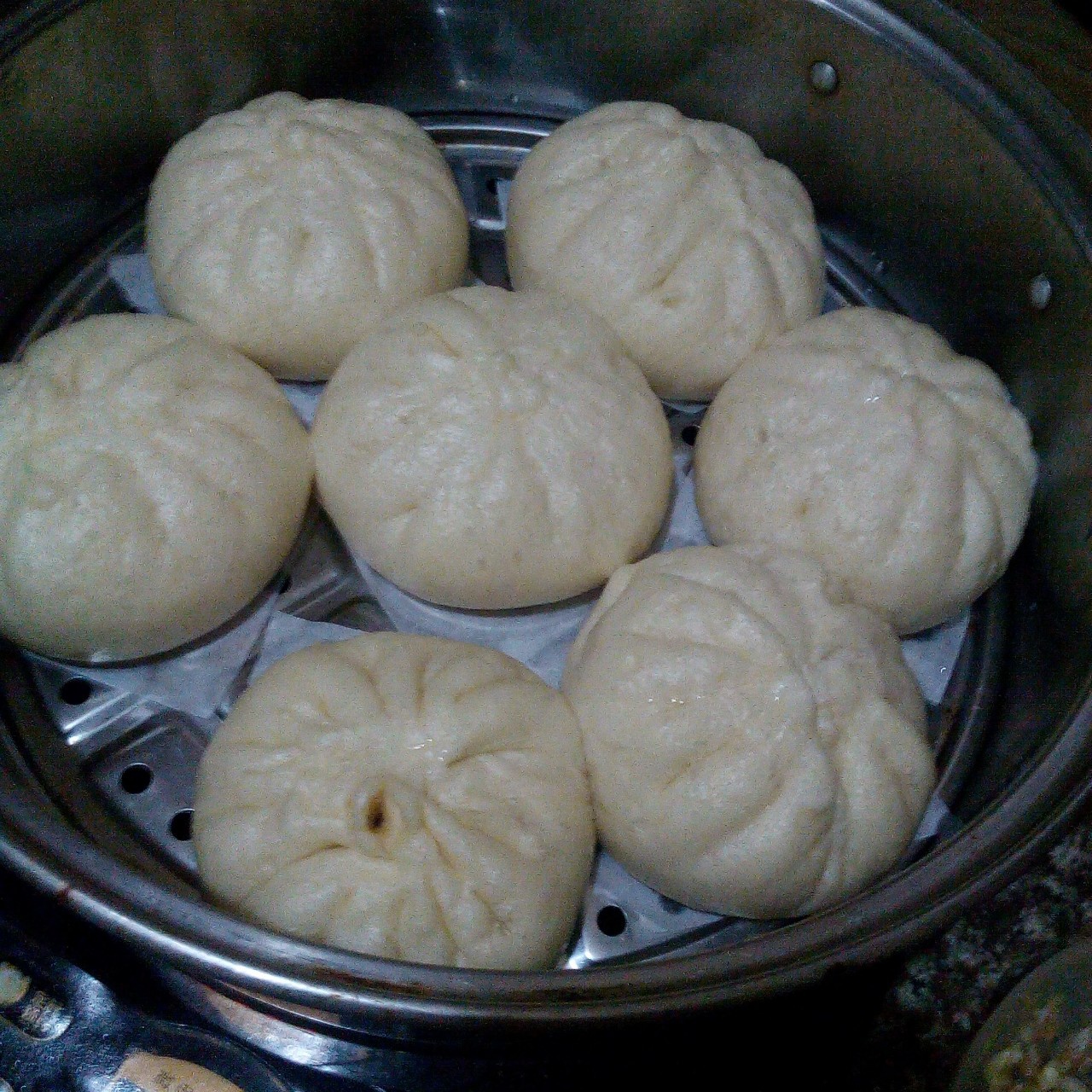家庭手工肉馅大包子