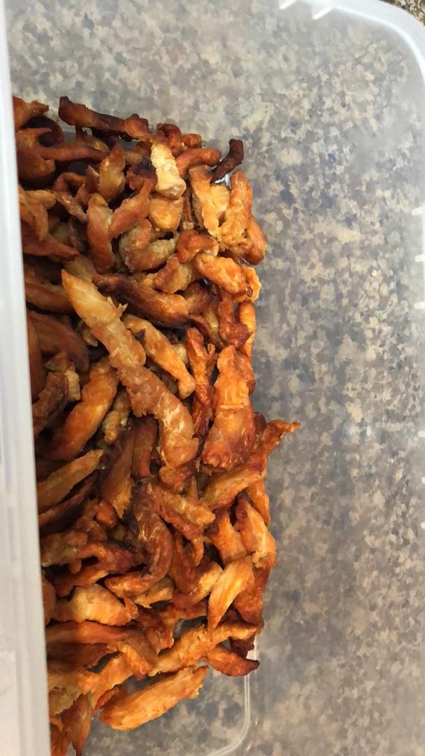 自制狗狗零食烤鸡胸肉干