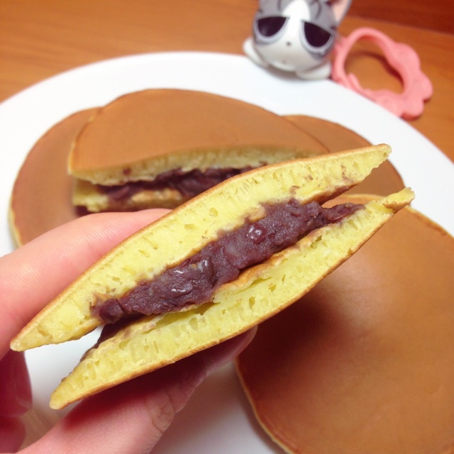 抹茶蜜豆铜锣烧