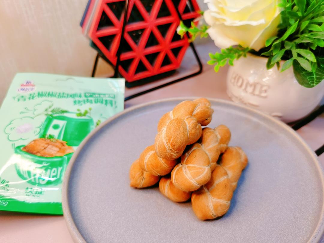 空气炸锅版椒盐小麻花的做法