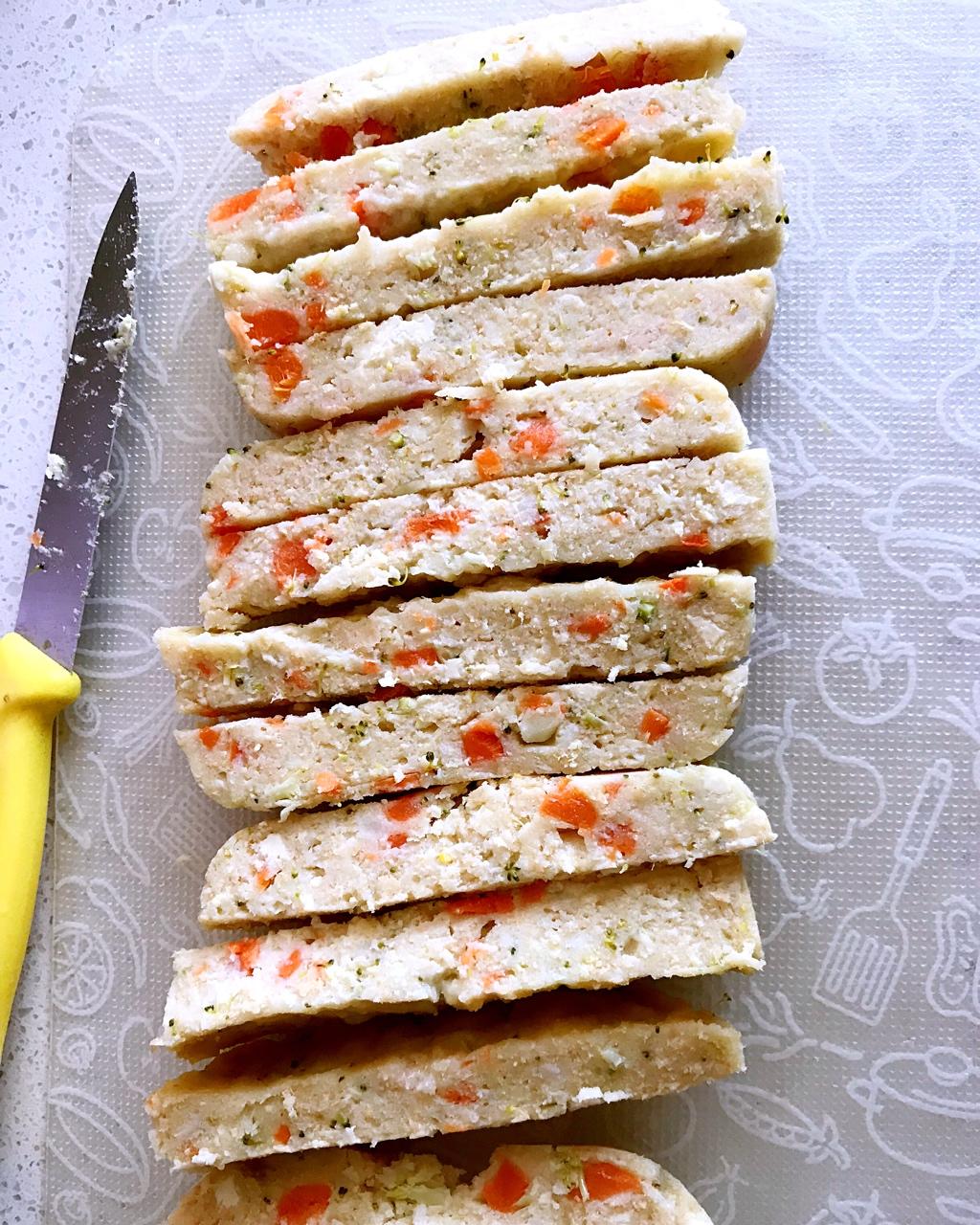 豆腐蔬菜条  宝宝健康食谱