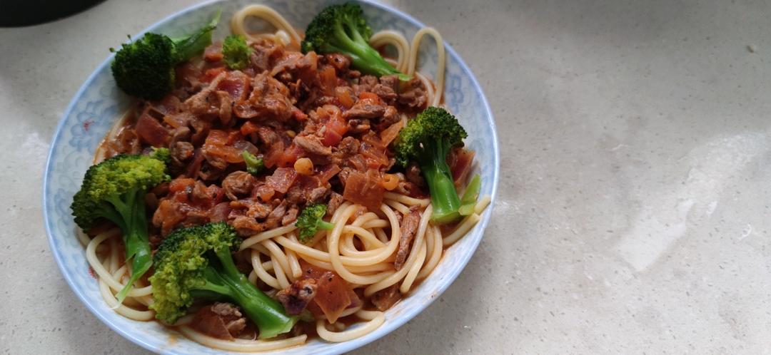 番茄肉酱意面