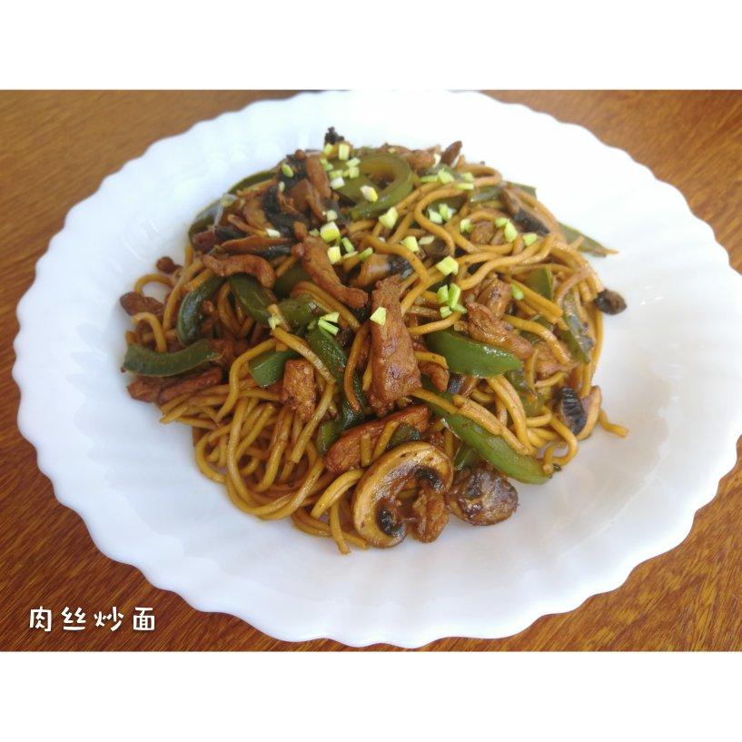 肉丝炒面