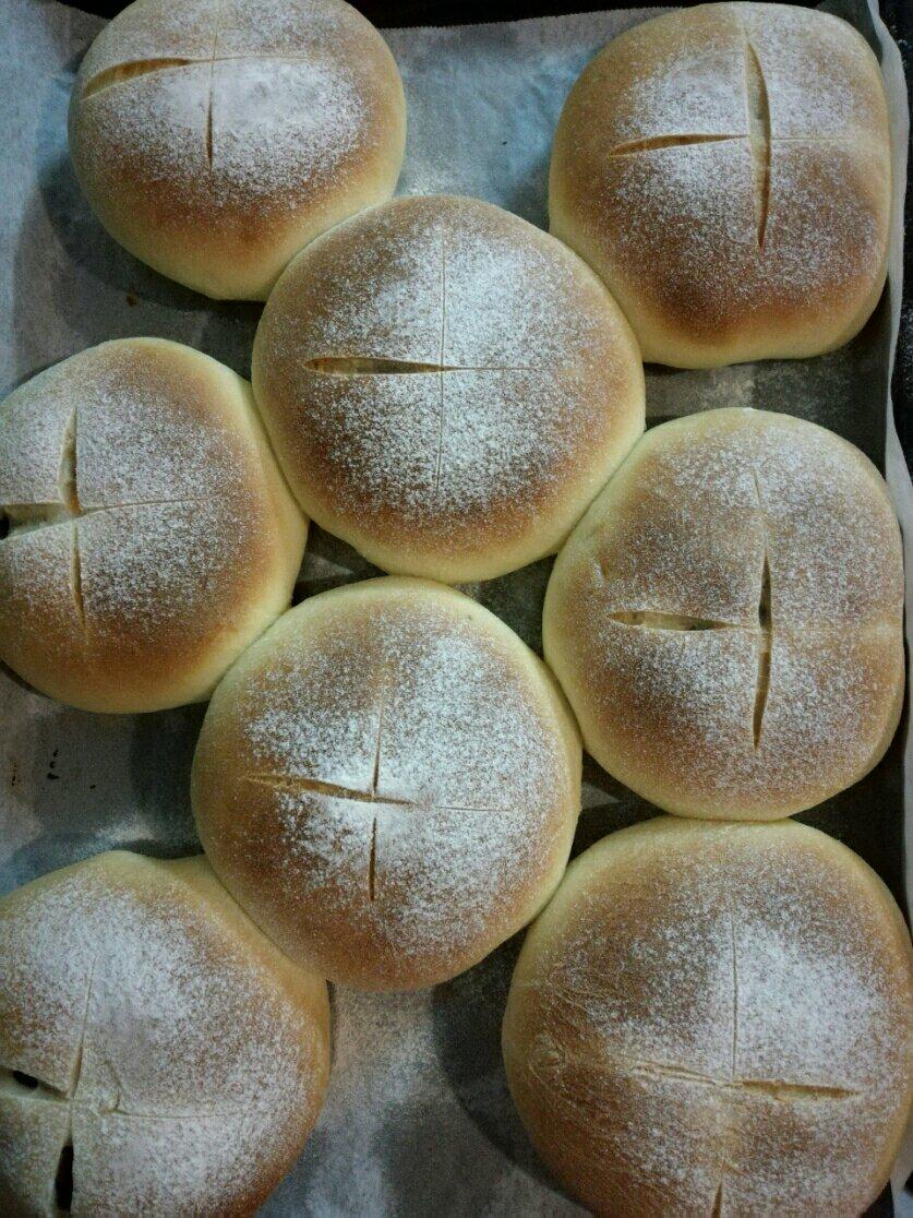 豆沙蛋黄面包～好吃到哭～