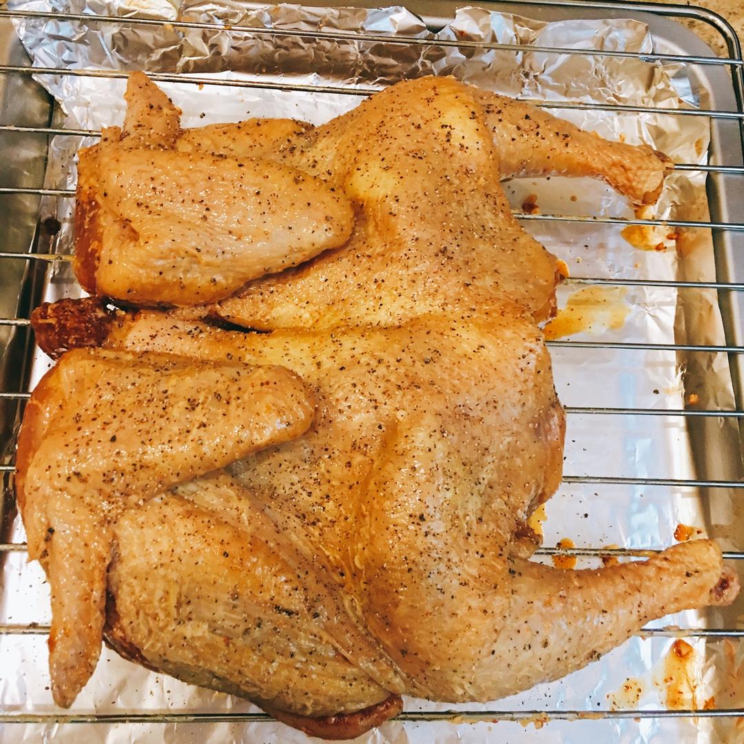 袋袋烤鸡--自制腌料+脆皮秘籍