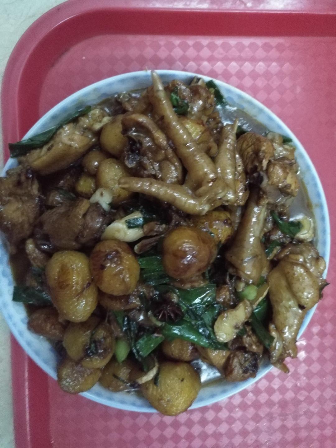 板栗烧鸡