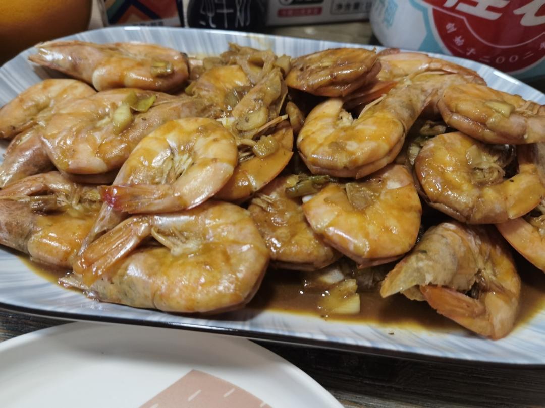 家庭版油焖大虾