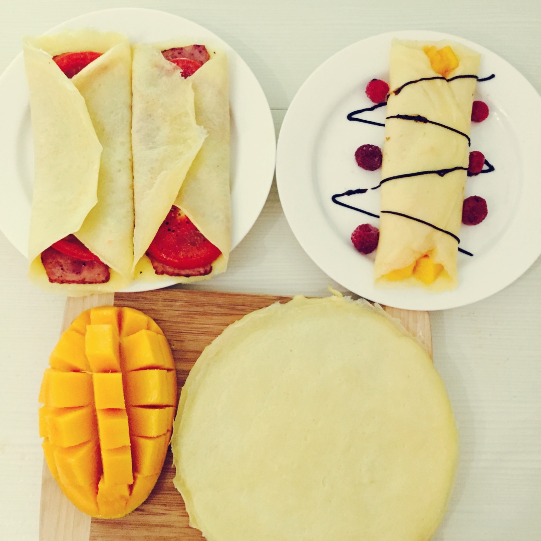 基础早餐可丽饼