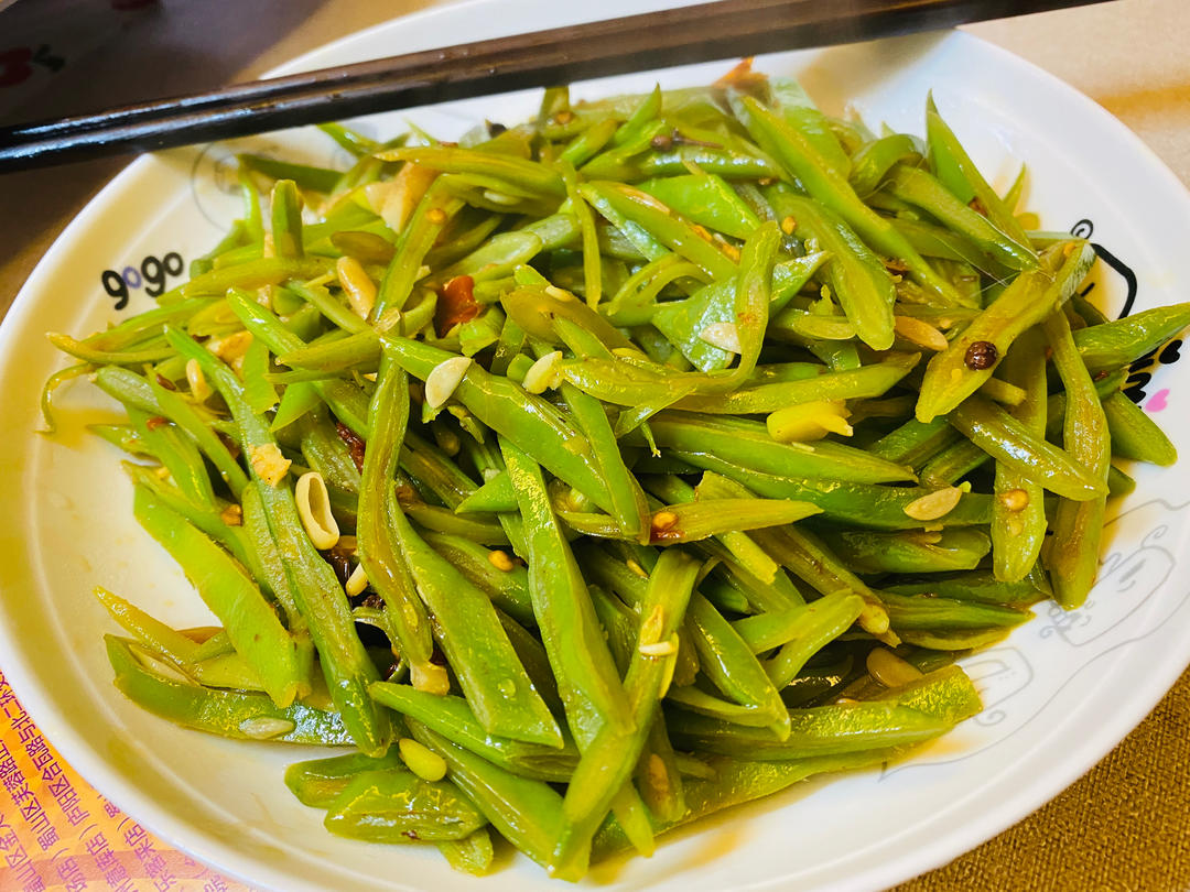 清炒四季豆丝儿